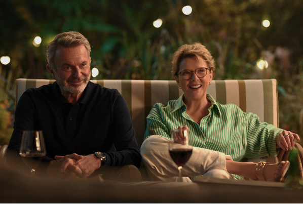 Sam Neill and Annette Bening in &#039;Apples Never Fall&#039;