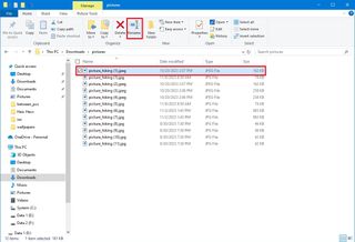 File Explorer rename options