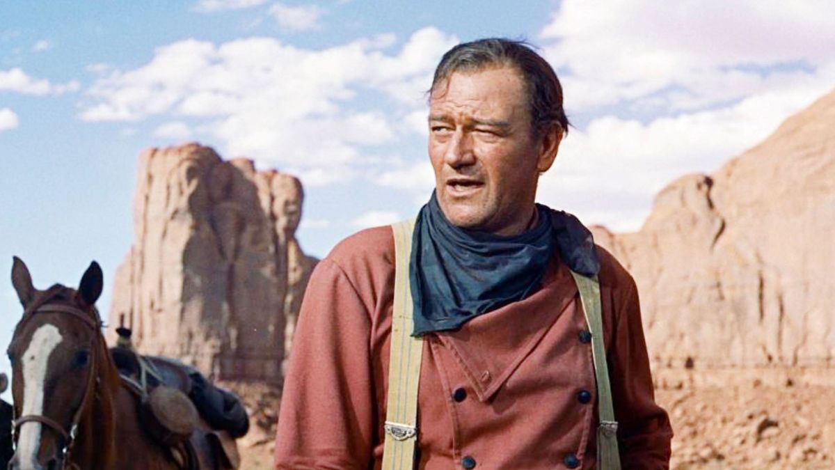 John Wayne in The Searchers