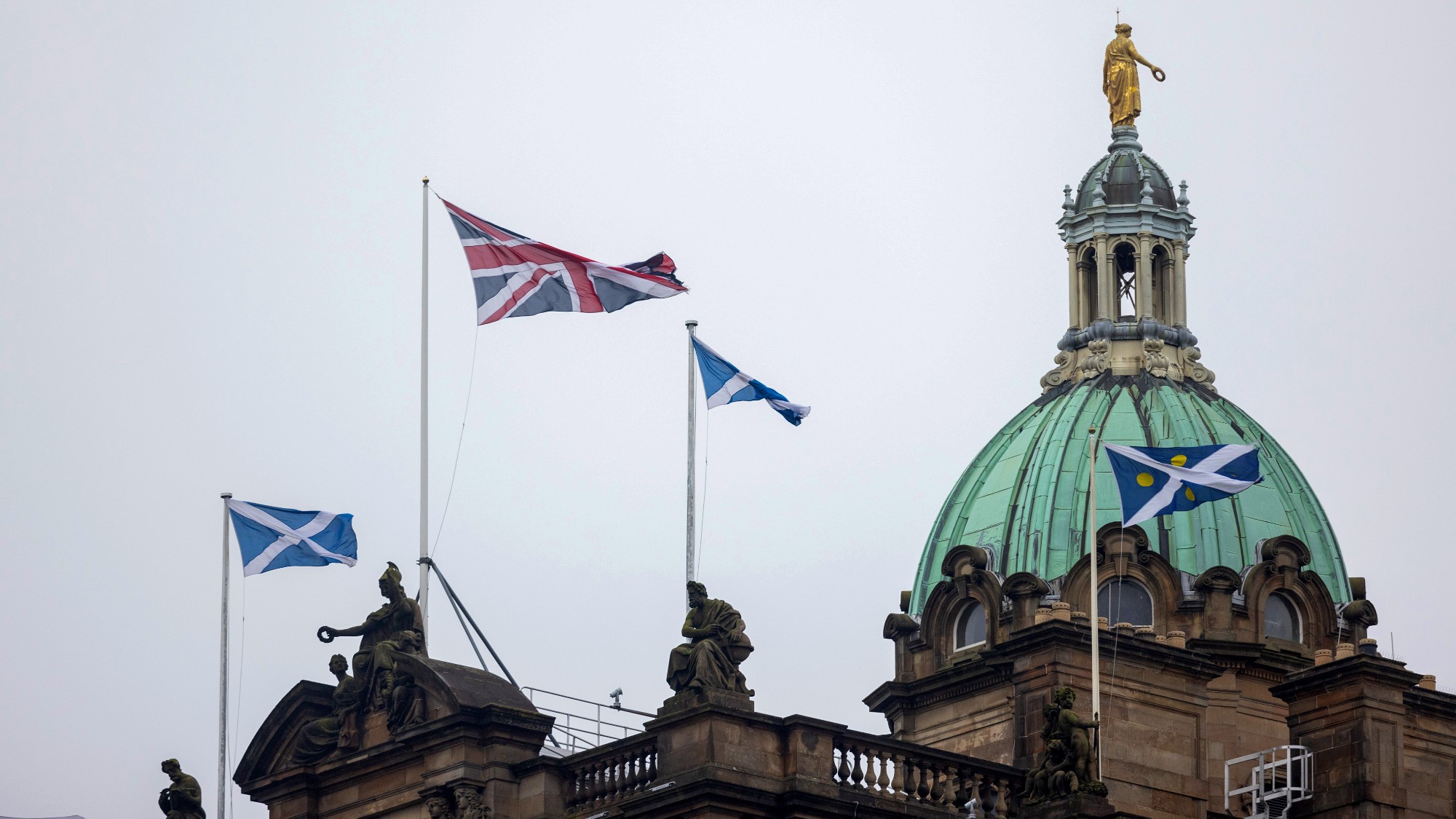 Scotland flags