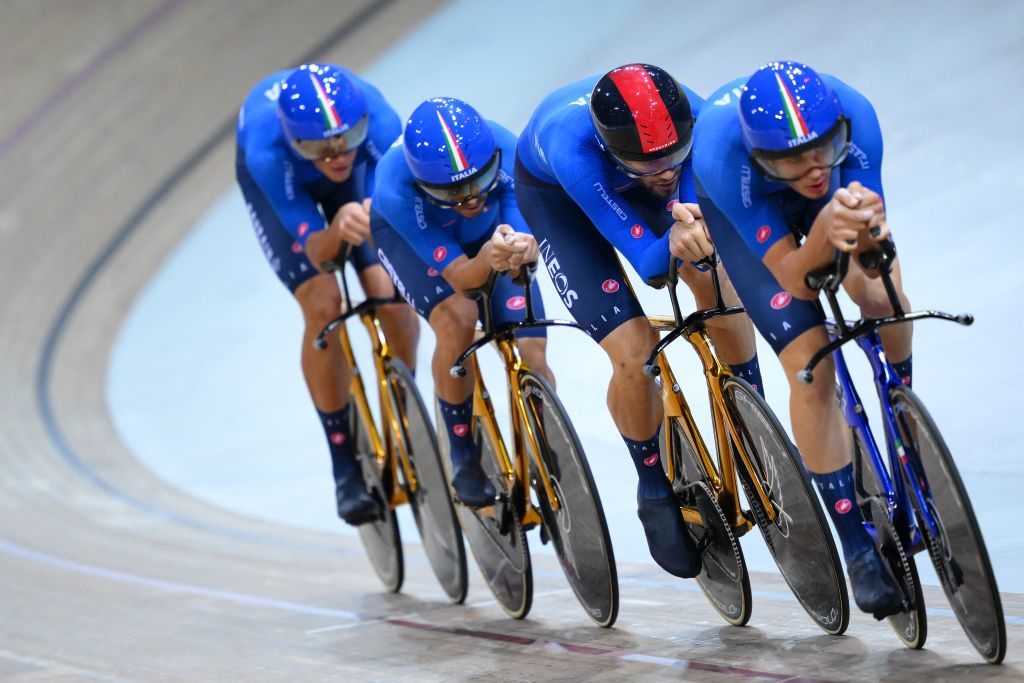 Martina Fidanza wins the Women's Scratch Race World Championships 2022
