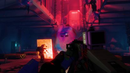 Marathon Cryo Archive runners facing S'pht Compiler