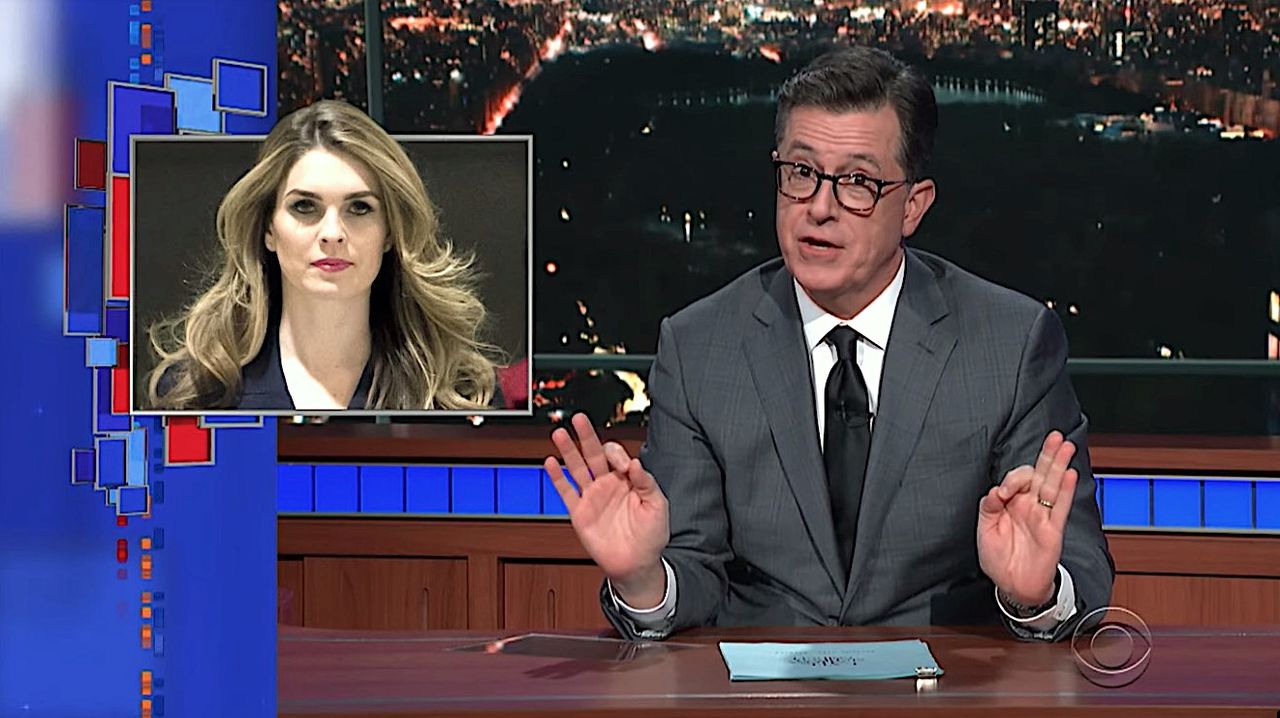 Stephen Colbert on Hope Hicks&amp;#039; non-testimony