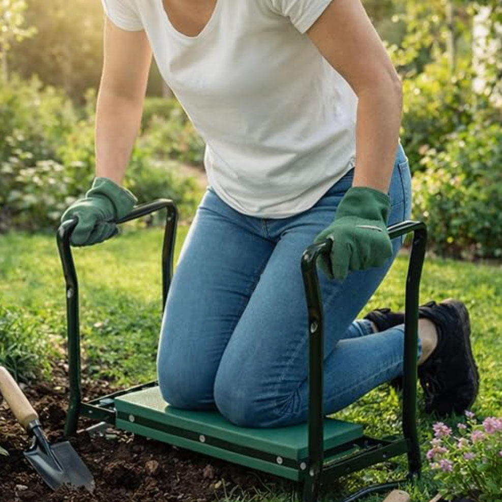 garden kneeler and seat