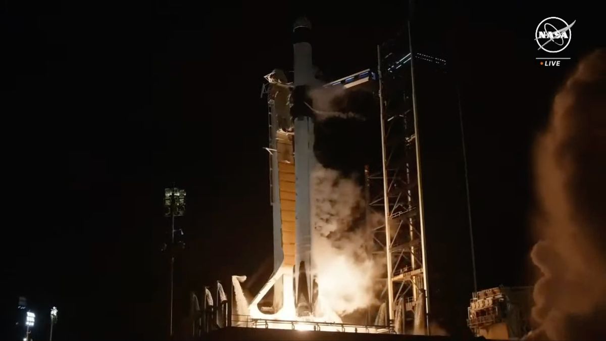 SpaceX, Crew-8 astronot görevini Uluslararası Uzay İstasyonu'na başlattı (video)