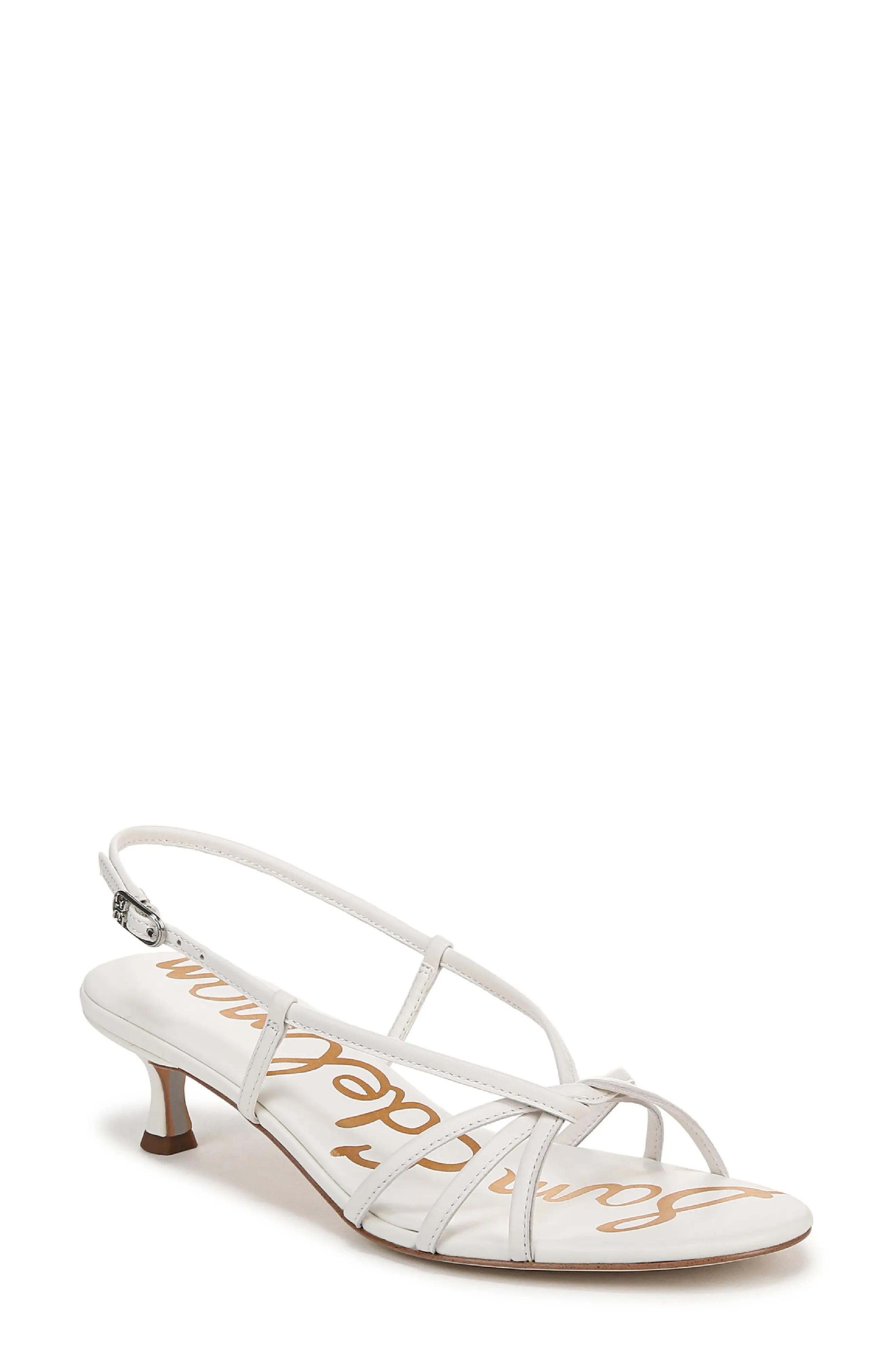 Cressa Slingback Kitten Heel Sandal