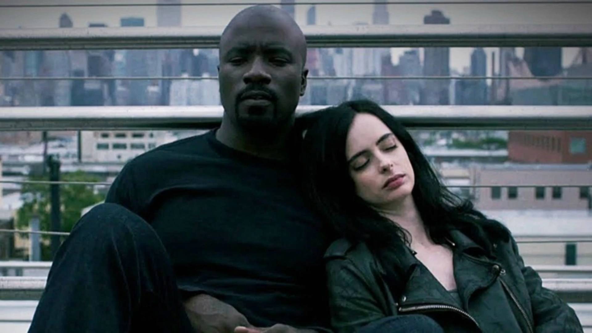 Luke Cage and Jessica Jones