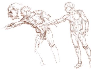 draw anatomy sketches