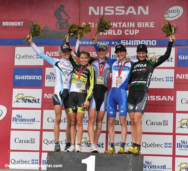 Lene Byberg on top