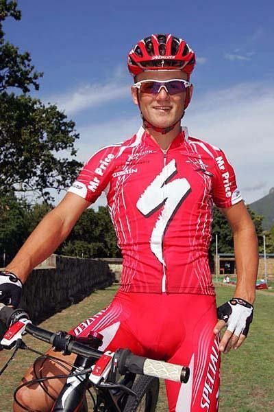 Burry Stander in his new team kit.