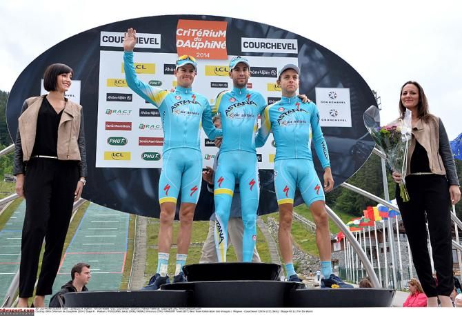 Astana wins the overall team compeition