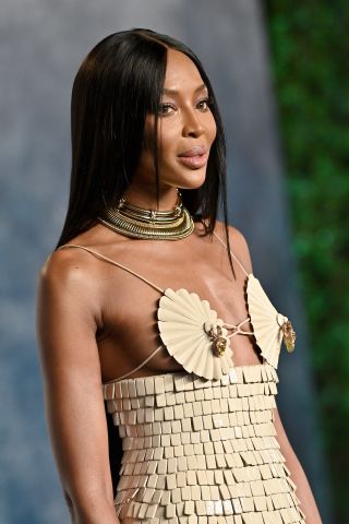 naomi campbell at the vanity fair oscars after party in 2023