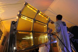 The Membrane Optical Imager for Real-Time Exploitation (MOIRE) is in Phase 2 of ground testing. If it ever reaches orbit. the telescope is billed as lighter than conventional designs and able to get high-definiton pictures of Earth from geosynchronous orbit.