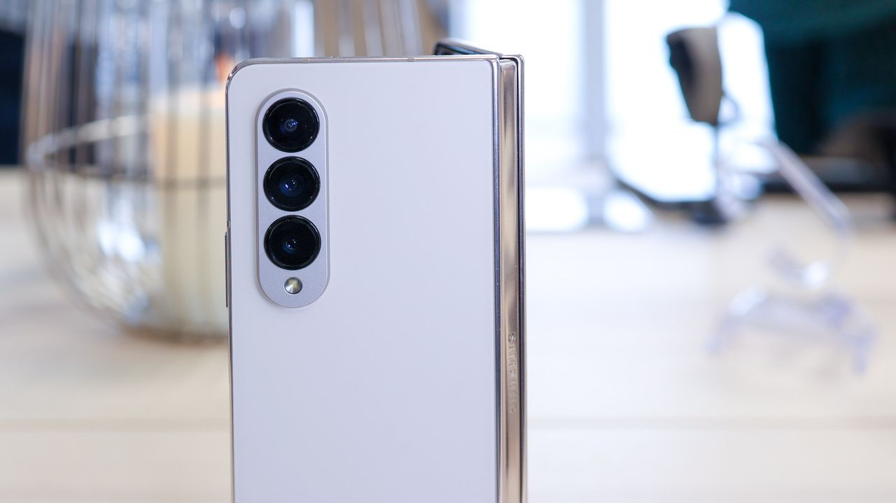 A photo of the Samsung Galaxy Z Fold 4