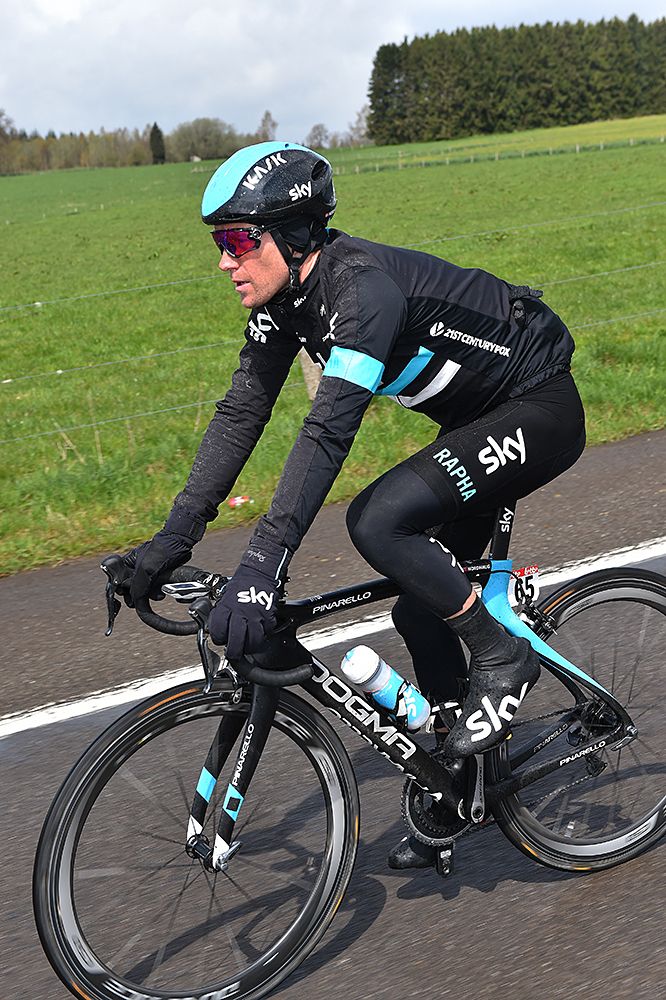 Nordhaug (Team Sky) at Liege-Bastogne-Liege