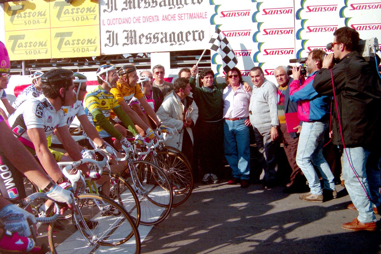 Diego Maradona at Tirreno-Adriatico 1990
