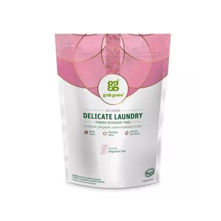 Grab Green delicate powder laundry pods