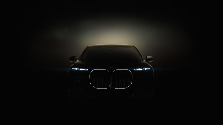 BMW i7 all-electric luxury sedan