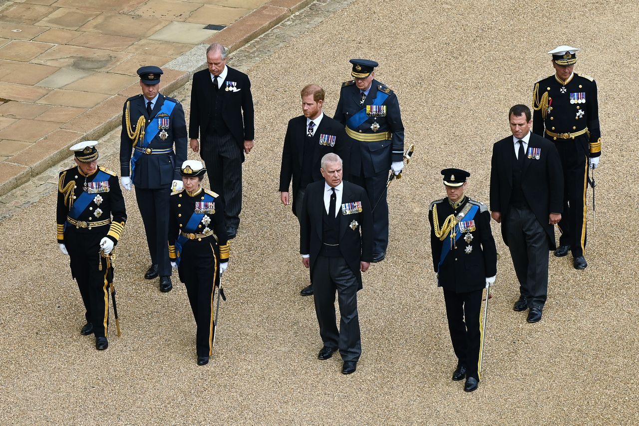 The meaning behind Princess Anne's military uniform she wore at the Queen's funeral