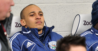 Peter Odemwingie of West Bromwich Albion back on the bench for the first time since his trip to QPR on transfer deadline day