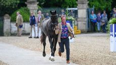 Badminton Horse Trials withdrawals: David Doel and Galileo Nieuwmoed in the first horse inspection of the 2024 Mars Badminton Horse Trials