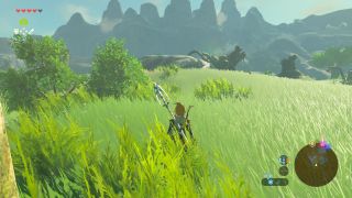 Behind the stable near the swamp for the Image clue for the Kakariko Village / Ash Swamp Breath of the Wild Captured Memories collectible