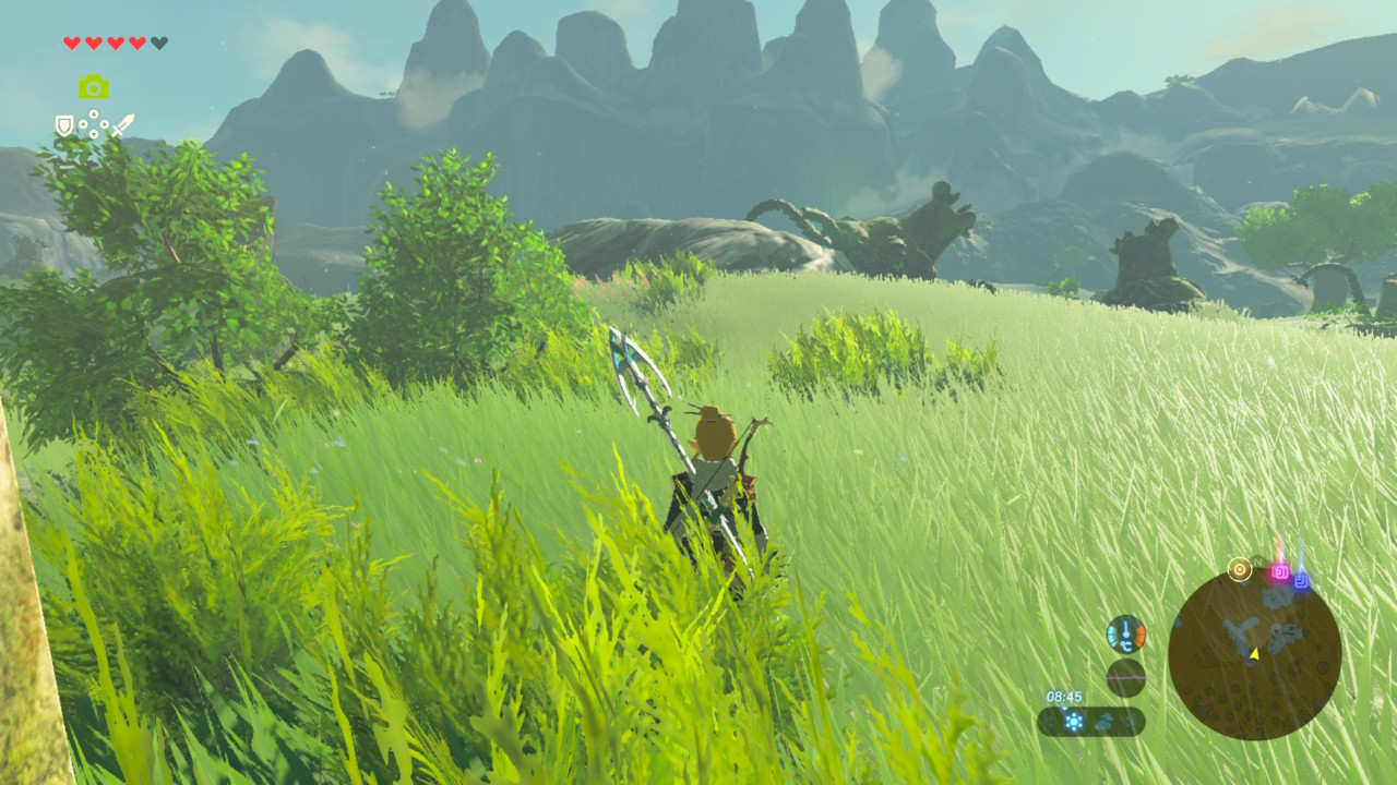 Kakariko Village / Ash Swamp Breath of the Wild Captured Memories collectible image Behind the stable near the swamp for hints
