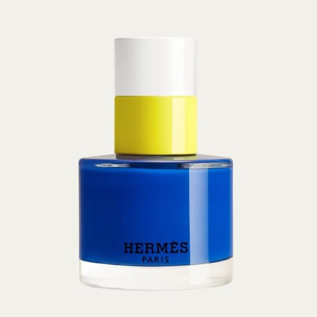 Les Mains Hermes Nail Enamel, 62 Bleu Electrique