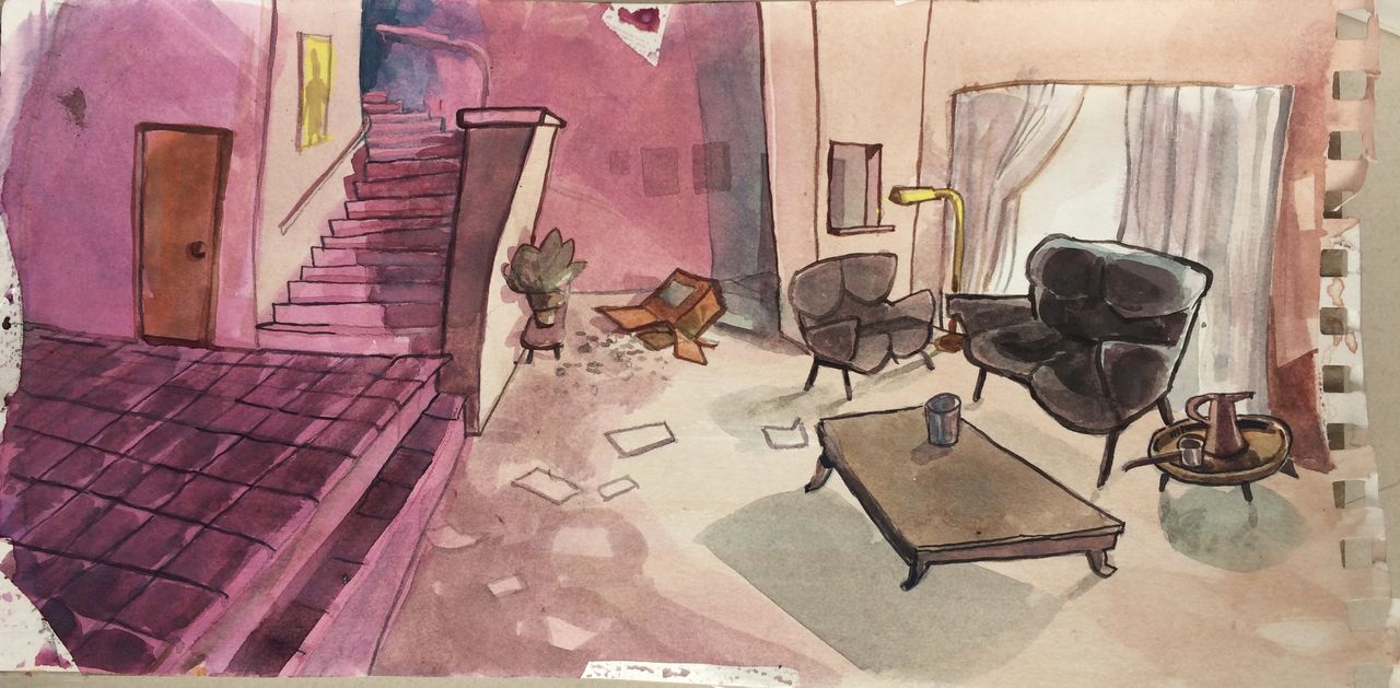 Paintings for a video game