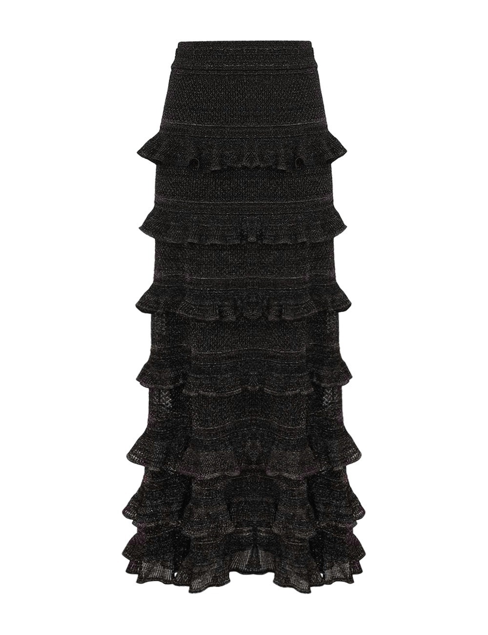 Zimmermann Rebellion Frill Midi Skirt