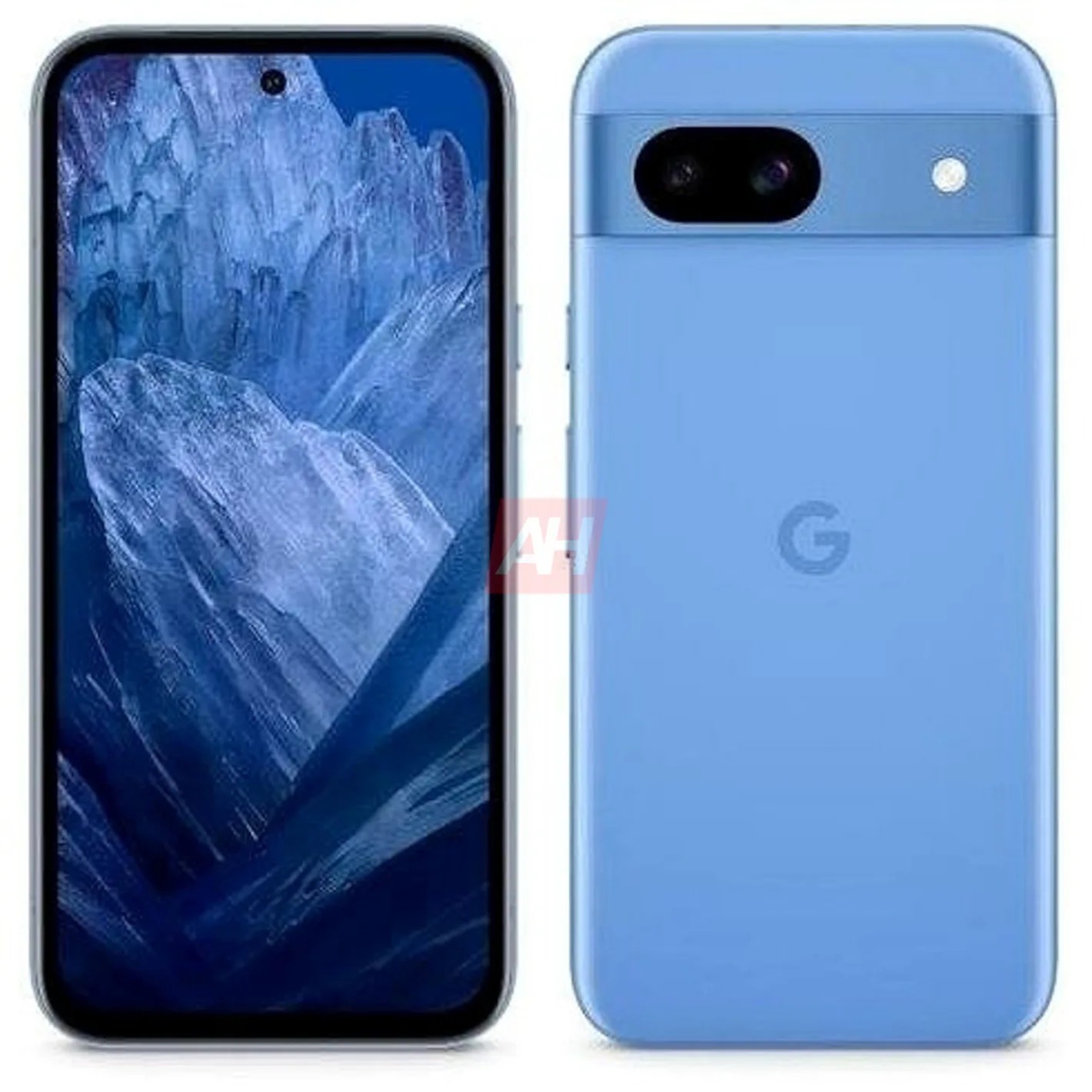 Google Pixel 8a in blue