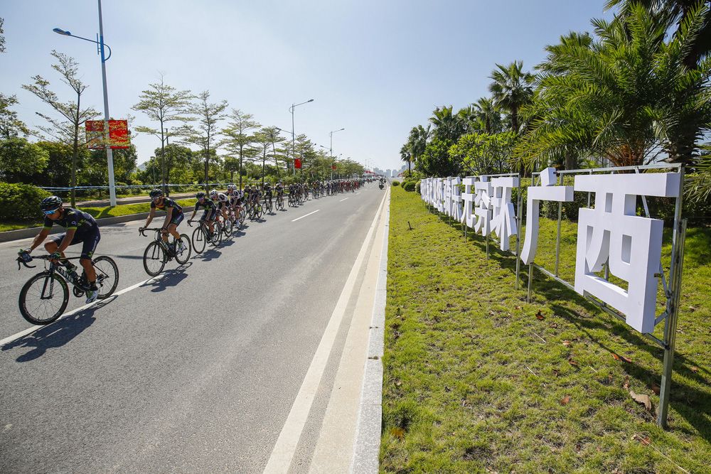 The stage 1 circuit in Beihai City sparked some fast racing