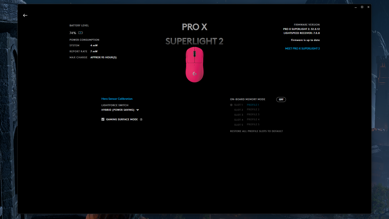 Logitech G Pro X Superlight 2