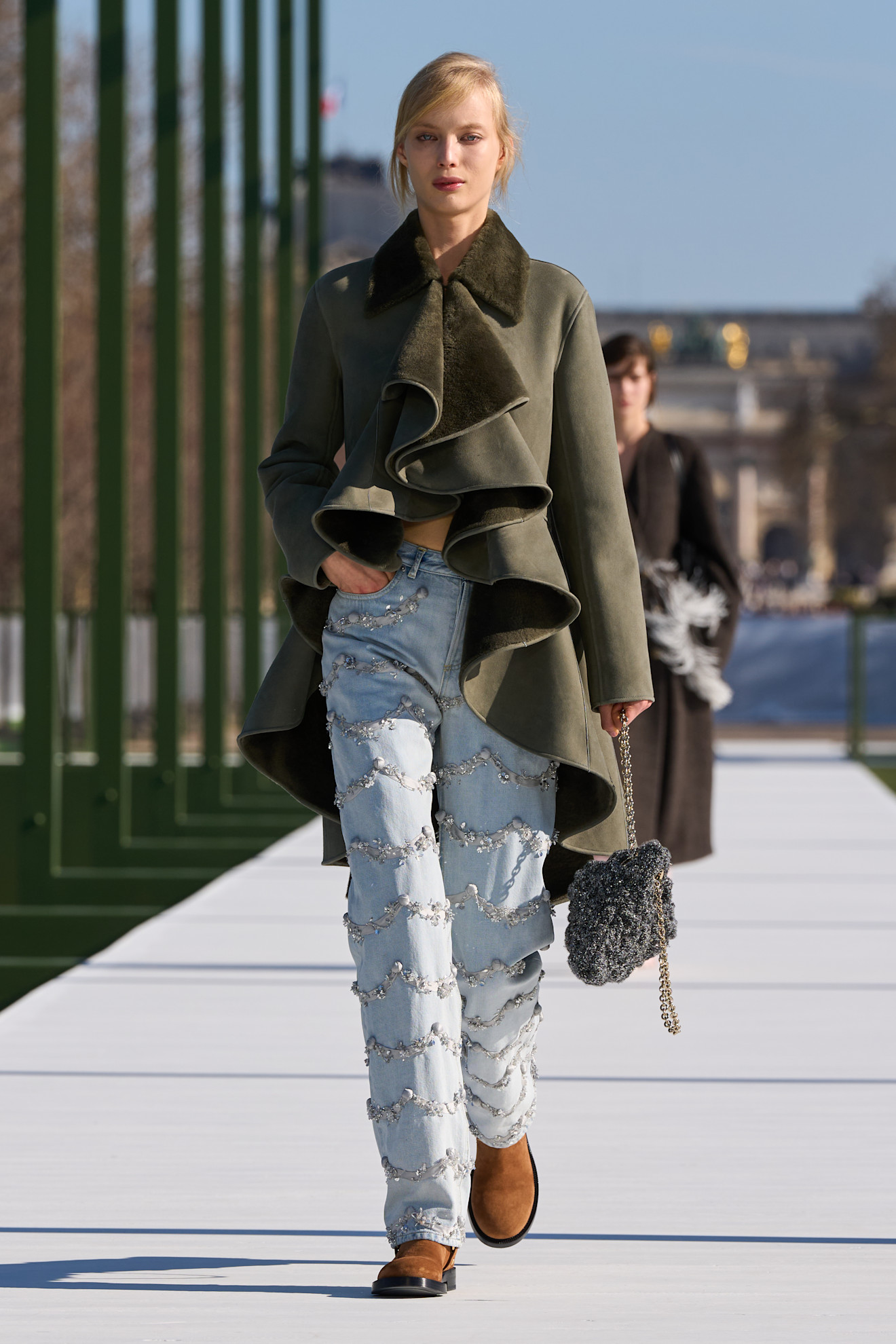 models on the Dior Fall 2026 runway at Paris Fashion Week