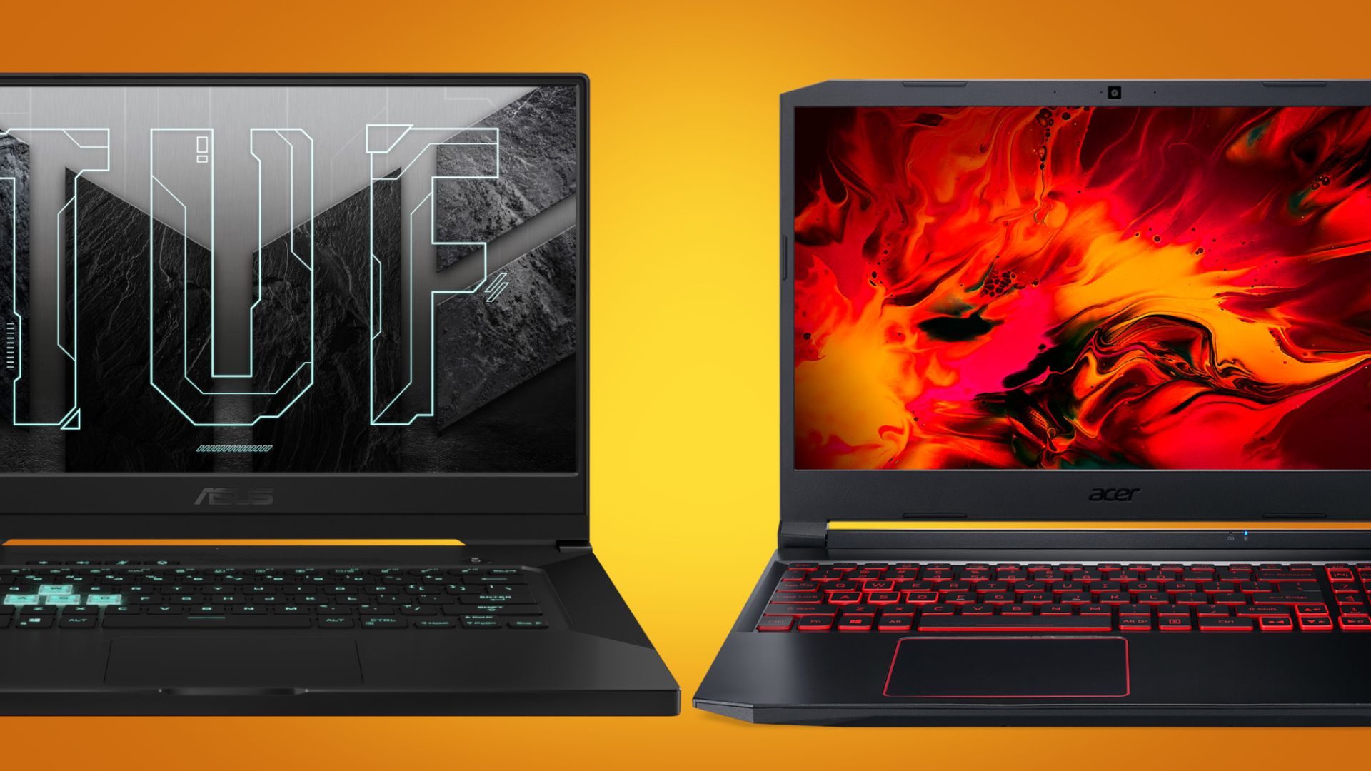 Acer Nitro 5 vs Asus TUF Dash F15 which budget gaming laptop should Acer Nitro 5 vs Asus TUF Dash F15 which budget gaming laptop should