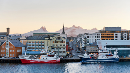 The port of Bodo, Norway