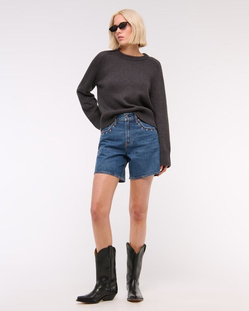 abercrombie, The A&F Madeline Crew Sweater