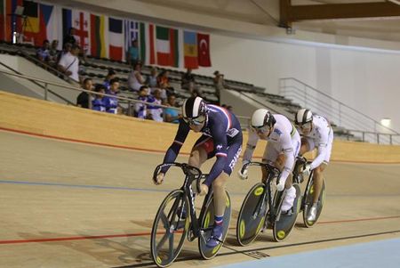 France topped Germany in the men's team sprint