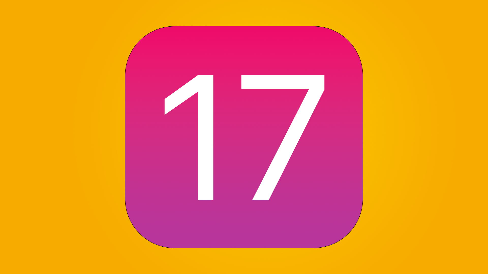 iOS 17 mockup logo