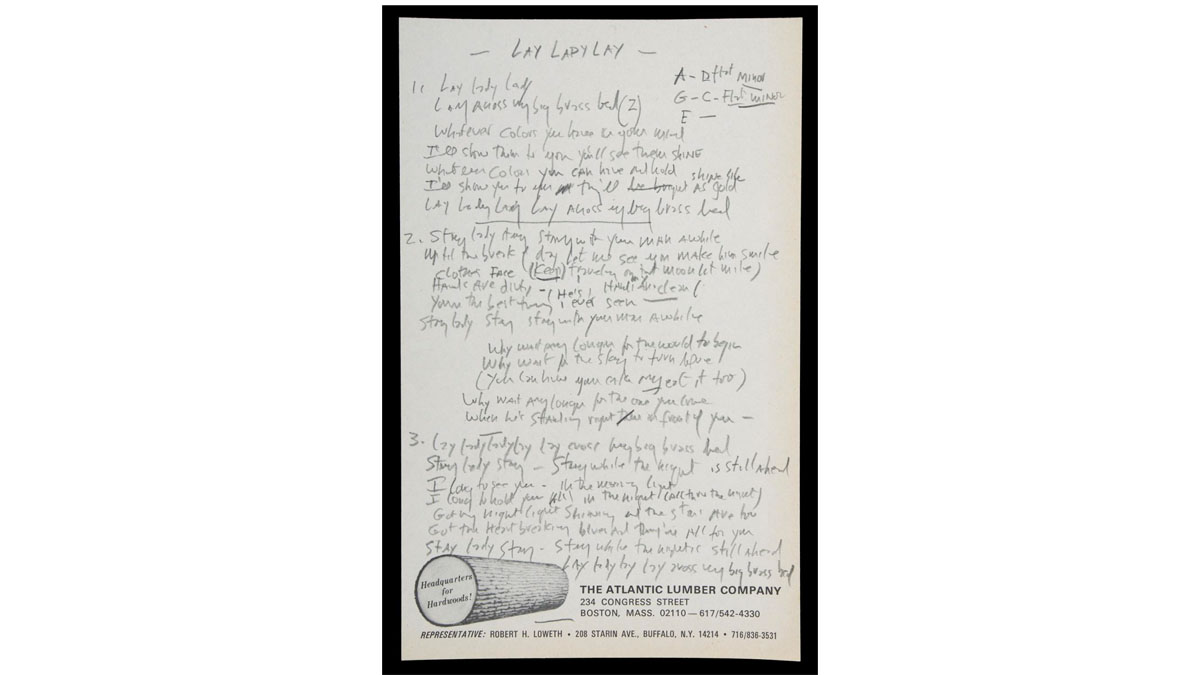 Bob Dylan Lay Lady Lay