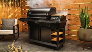 Traeger Timberline XL on patio