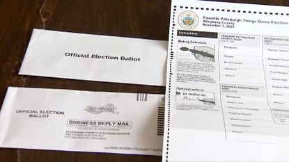 Pennsylvania mail-in ballot