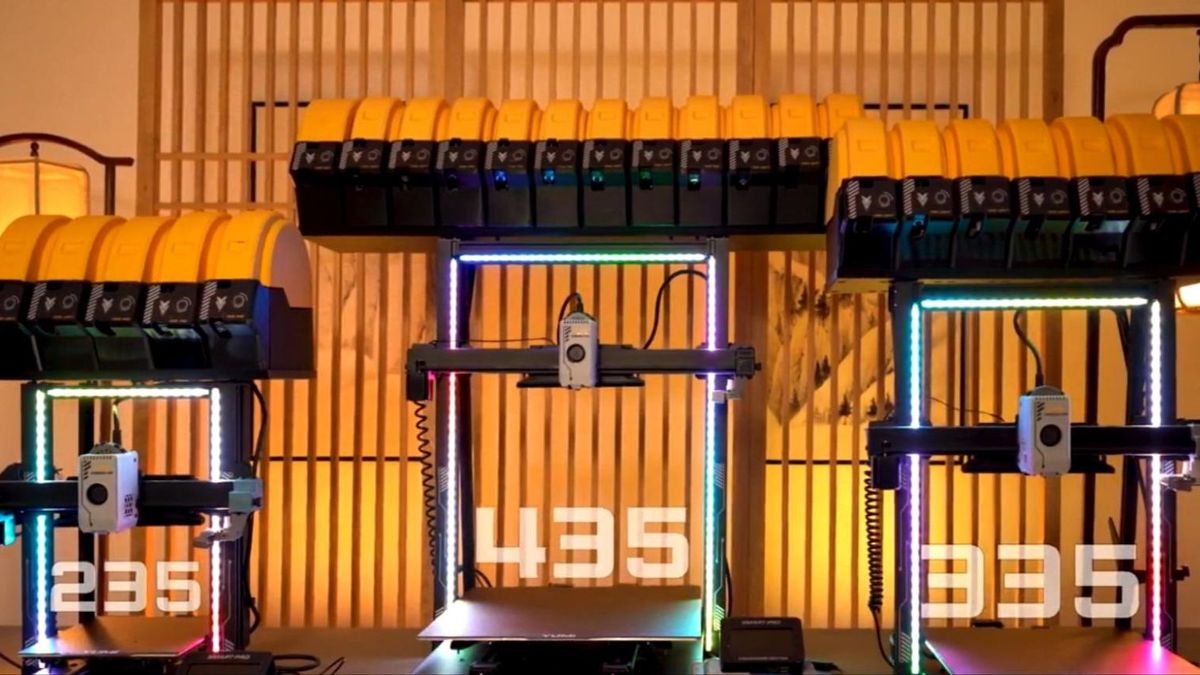 French 12-color 3D printer claims to be 'the fastest multi-color 3D printer in the galaxy' — Kickstarter pricing starts at $195 and stretches to $775