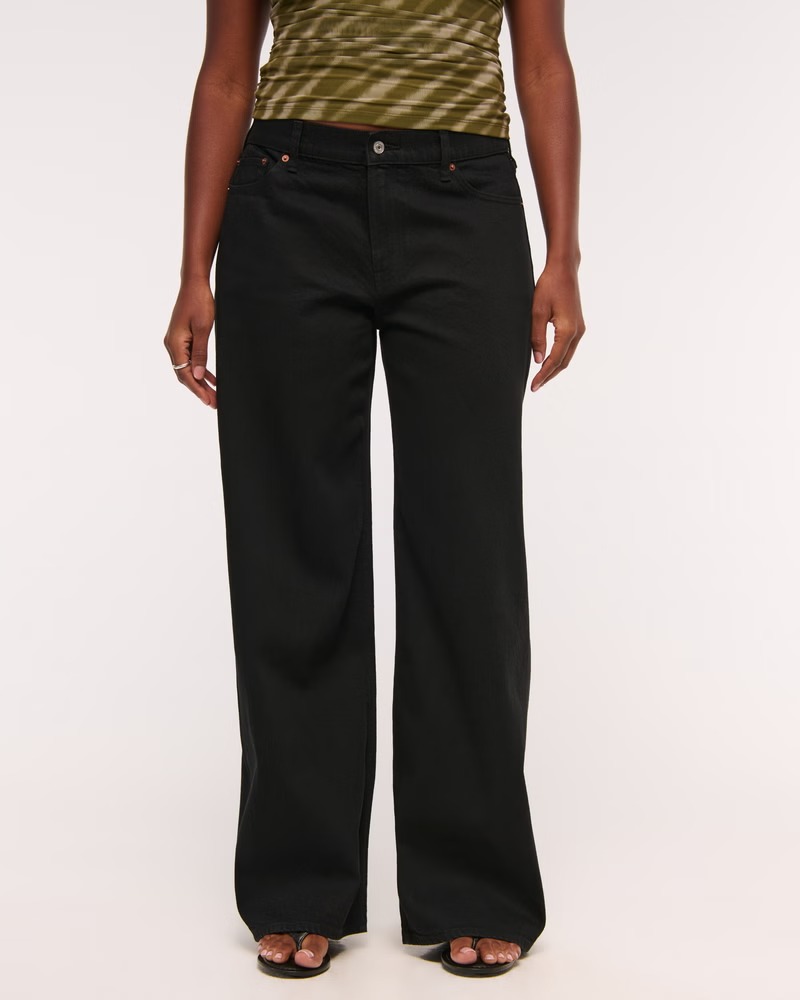 Abercrombie &amp;amp; Fitch , Low Rise Ultra Loose Jean