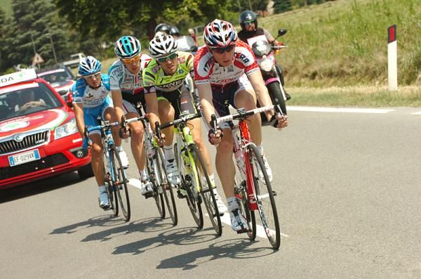 Pavel Brutt (Katusha) leads the break
