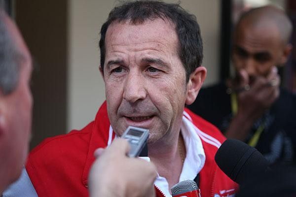 Claudio Corti (Barloworld manager) reacts to news that one of his riders was found with banned drugs.