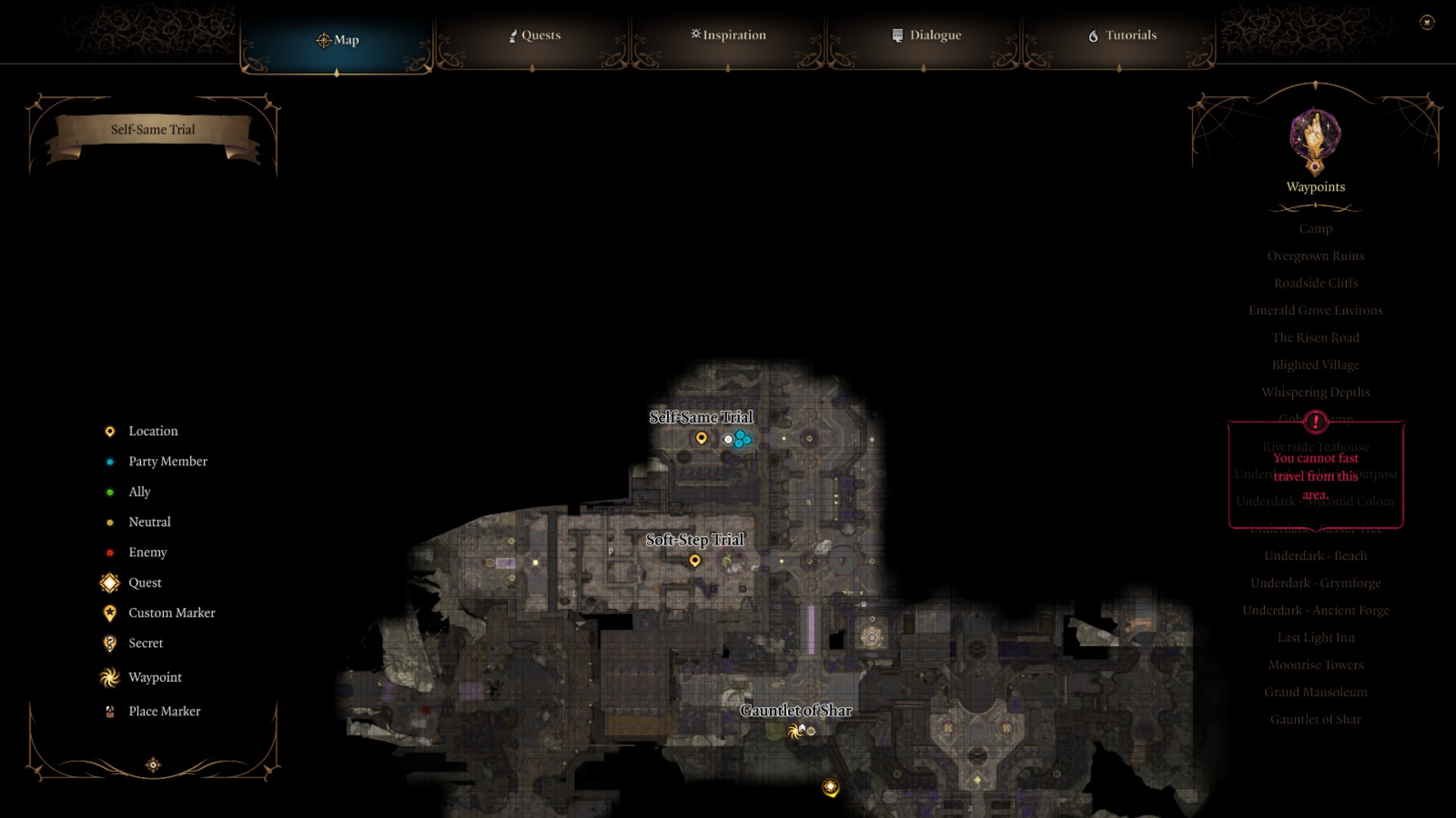 An image of the Self-Same Trial location in Baldur's Gate 3.