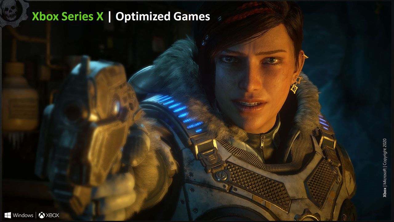 Microsoft Xbox Series X system architecture slides from Hot Chips 2020