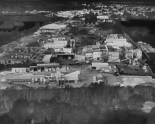 Thermal image taken with the Autel EVO Max 4T drone
