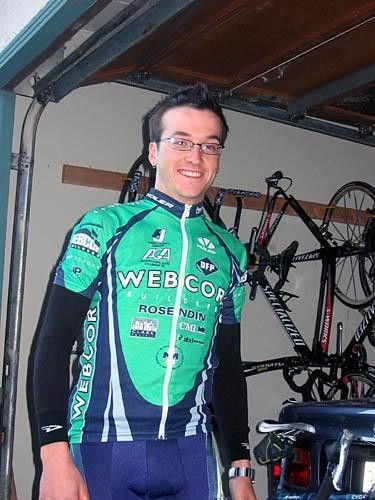 Lucas Euser kitted up